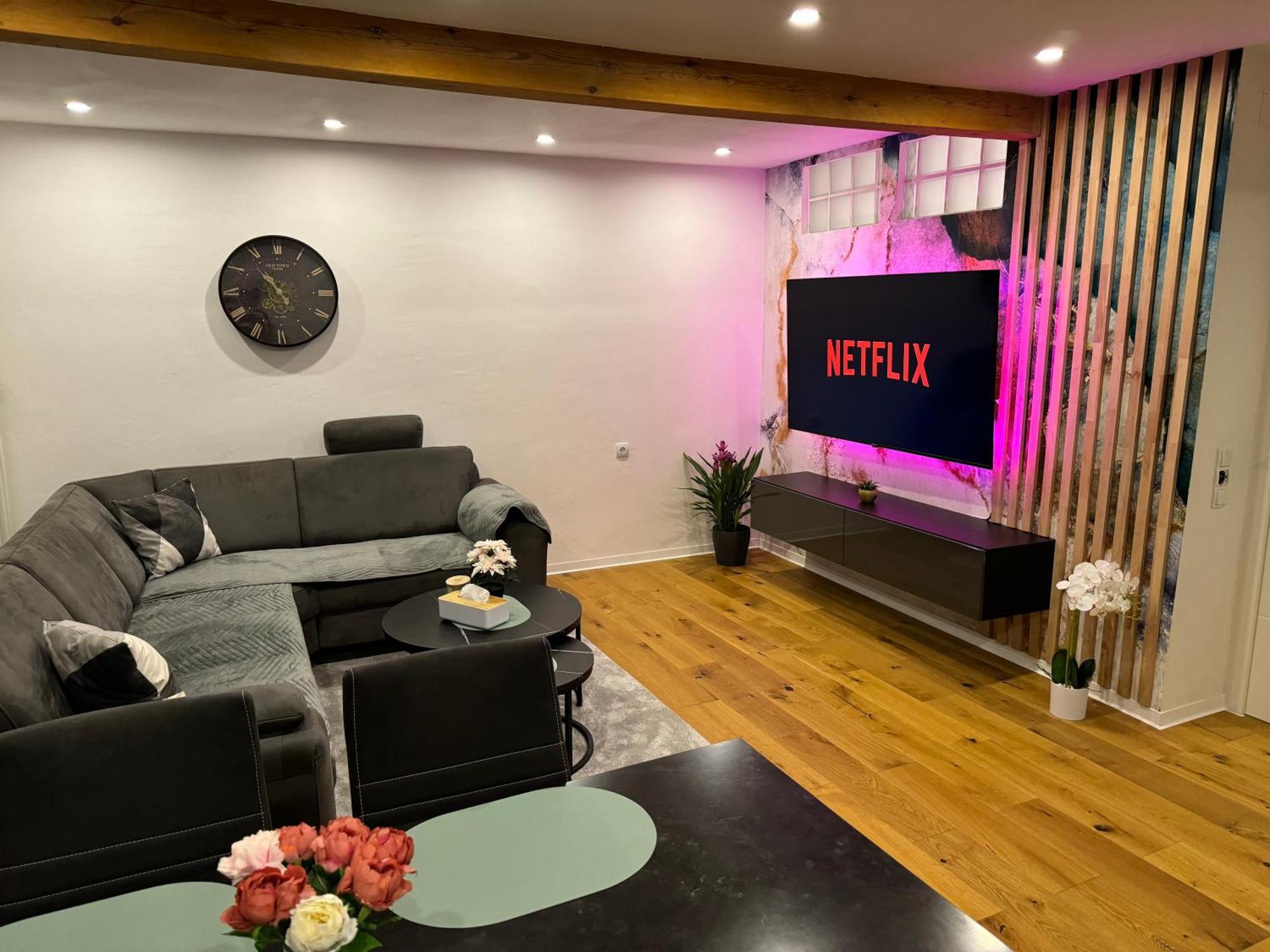 Best Central Apartment - Am Marktplatz - Up To 5 - Next To Frankfurt And Hanau - Coffee And Snacks - Netflix, Prime, Disney Nidderau Luaran gambar